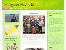 Tablet Screenshot of margaretnevinski.com